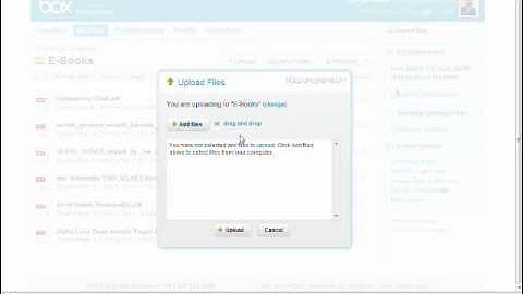 Uploading Your Files to Boxnet.