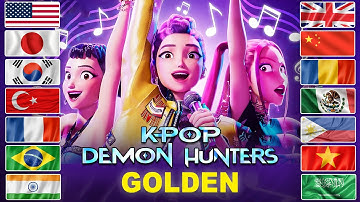 KPop Demon Hunters | Guess “Golden” Official Lyric Video in 20 Different Languages | KPop Quiz 2025🔥