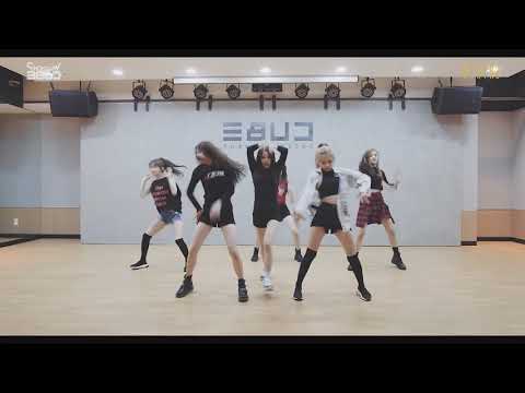 (G)I-DLE) - LATATA [DANCE PRACTICE + MIRRORED + SLOW 100%]