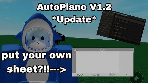 *UPDATE* Roblox Auto Piano Player V1.2 | Only works in Fluxus | PandaExploits