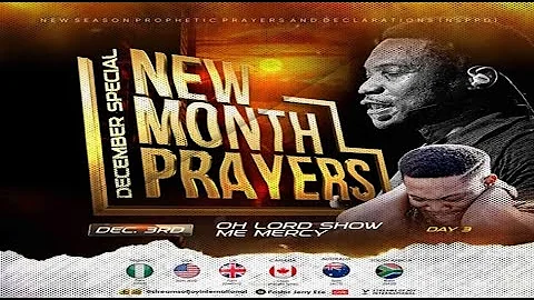 OH LORD SHOW ME MERCY//[DECEMBER SPECIAL NEW MONTH PRAYERS - DAY 3] || NSPPD || 3rD DECEMBER 2025
