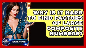 Why Is It Hard To Find Factors Of Large Composite Numbers? - The Numbers Channel
