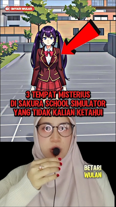 3 TEMPAT MISTERIUS SAKURA SCHOOL SIMULATOR 😱 #shorts