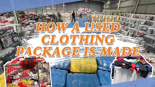 Mason global second hand clothing factory video used clothing korea old clothes african