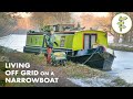 Living on a tiny house boat for 5 years saved his life  narrowboat story