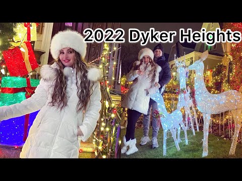 2022 Dyker Heights Christmas Lights |  საშობაო განათებები Dyker Heights ზე | Mariam Key