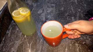 مشروب الليمون (الحامض) الساخن للزكام وتهدئة الاعصاب