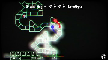 [ADOFAI custom map clear] linear ring - ゆらゆら Lovelight (map by Teakorea)