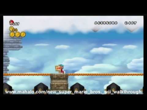 New Super Mario Bros. Wii Walkthrough - World 7 - Castle