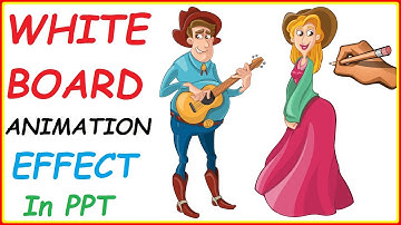 Hand Drawn Effect In PowerPoint - 2 Cool Tutorials on How To Make WhiteBoard Animation In PowerPoint