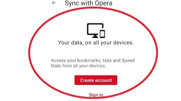 How To Create account in Opera mini | Opera mini me Account kaise Banaye