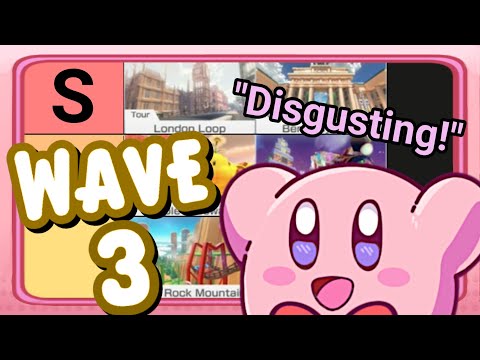Kirby Ranks the New Mario Kart 8 Tracks! (Booster Pass 3)