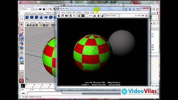 Telugu Maya Basics Tutorials - 23 - Texturing Applying Maps