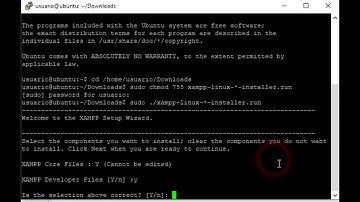 Instalando e Iniciando (Xampp /  Lampp) Linux
