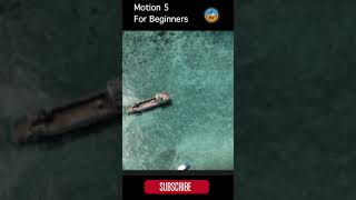 Megalodon Illusion - Motion Graphics - Apple Motion 5 for Complete Beginners#SHORTS