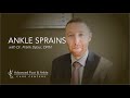 Sprained Ankle Symptoms & Pain Treatment | Advanced Foot & Ankle Care Centers