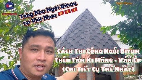 🎯Hướng dẫn thi công Ngói bitum trên Tấm xi măng hoặc ván ép (Chi Tiết) | Tấm Lợp Bitum STP