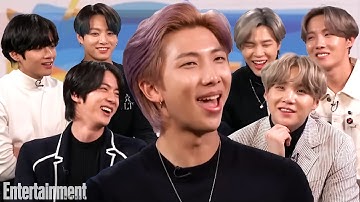 BTS Explains the Alphabet From A-Z | Entertainment Weekly