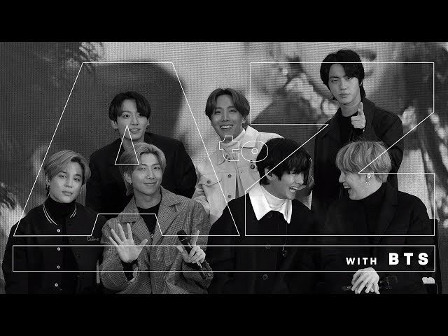 BTS Revamp The English Alphabet | A To Z | Entertainment Weekly class=