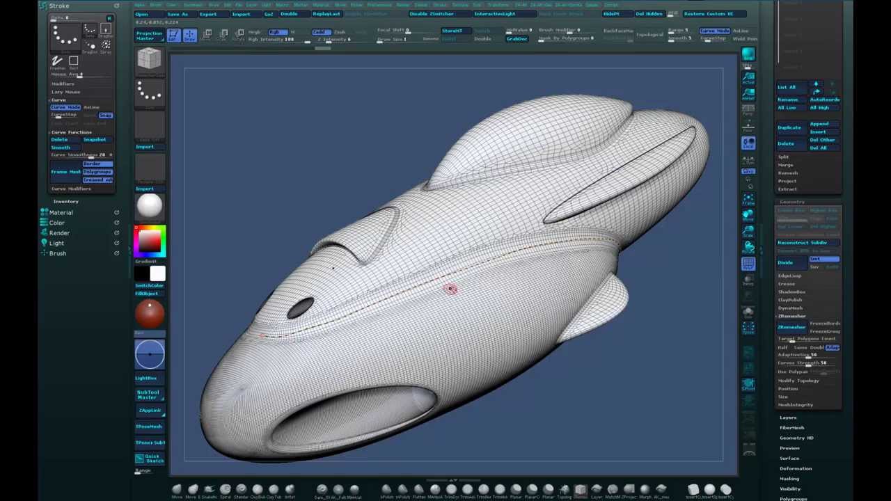 how to add zbrush models back to modo