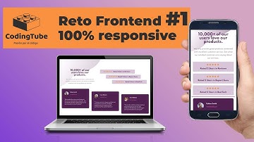 🏅 Reto # 1 - CÓMO CREAR esta página 👆‍‍ con HTML y CSS  [Desafío Frontend Mentor] (2/3)