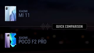 Xiaomi Mi 11 vs Xiaomi Poco F2 Pro // Comparison