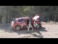 WRC Rally Acropolis 2021 - Mads Østberg's stop in SS Aghii Theodoroi