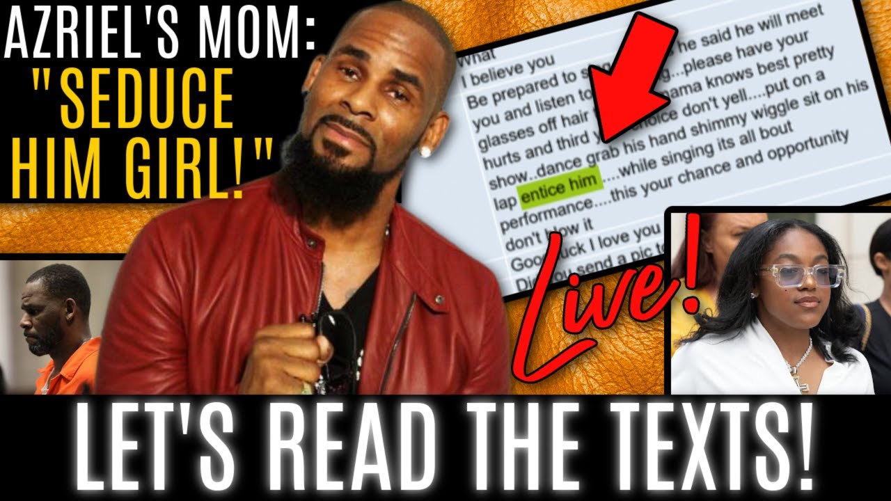R Kelly Azriel Clary s Mother HIGHKEY Set Robert Up Disgusting Text r-kelly-azriel-clary-s-mother-highkey-set-robert-up-disgusting-text