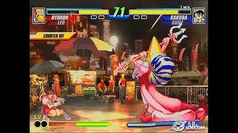 Capcom Fighting Evolution PlayStation 2 Gameplay - Hydron