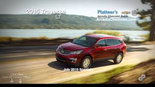 2015 Chevrolet Traverse LT CTA July Plattner's Arcadia Chevrolet Buick