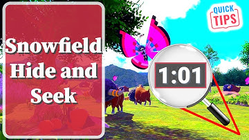 New Pokemon Snap - Snowfield Hide and Seek - A Guide To Snowfield Hide and Seek Request