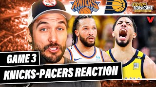 Pacers-Knicks Reaction: Tyrese Haliburton & Pacers STUN Brunson & Knicks | Hoops Tonight