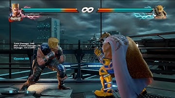 Paul Phoenix vs King – CPU Ultra-Hard Showdown | Tekken 7 Practice Mode 4K 60 FPS (2025)