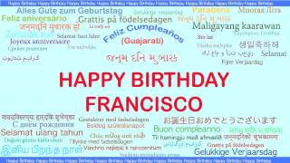 Francisco   Languages Idiomas - Happy Birthday