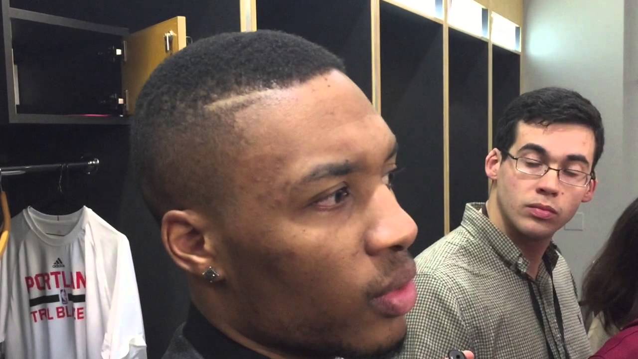 Damian Lillard On cheap Play In Trail Blazers 105 87 Win Over Bulls 