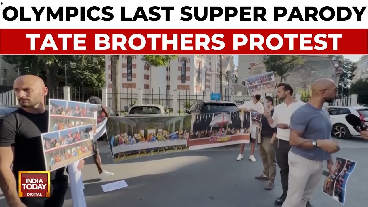 Protesting Last Supper Tate Brothers Protest Olympics: Last Supper Parody Sparks Controversy ...