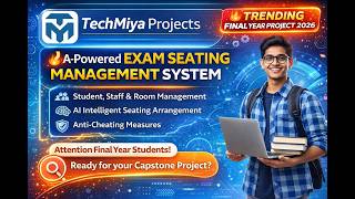 Información 🔥 AI Exam Seating Management System | Trending Final Year Project 2026 | Flask + Machine Learning Noticias