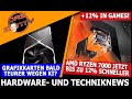 AMD Ryzen 7000 jetzt 12 Prozent schneller | Werden Grafikkarten wieder teurer? | DLSS 3.5 Raytracing