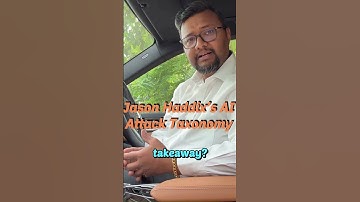 Jason Haddix’s AI Attack Taxonomy | Prompt Injection #AIHack  #PromptInjection #cybersecurity