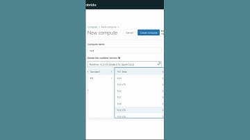 Create Compute Cluster in Databricks #job #tech #azurecloud  #databricks