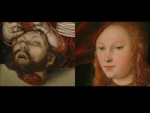 Lucas Cranach'ın ''Holofernes'in Kafası Ile Judith'' İsimli Tablosu