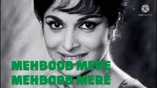 mehboob mere mehboob mere-patthar ke Sanam/Lata Mangeshkar, Mukesh/Manoj Kumar, wahida rehman/song