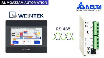 Weintek HMI & Delta-DVP PLC Communication