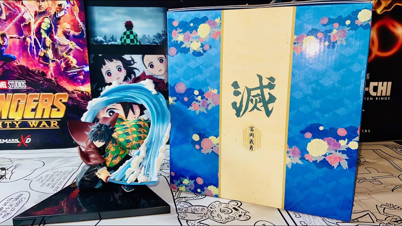 Giyuu Tomioka Demon Slayer - Giyu Tomioka The Hashira Ichibansho Figur  Demon Slayer Figur, image size:1280x720