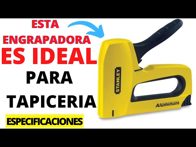 ESTA ENGRAPADORA MANUAL ES IDEAL PARA COMENZAR A TAPIZAR