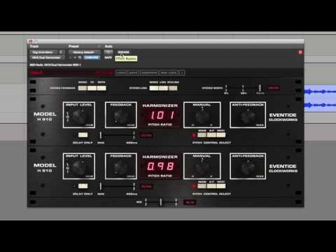 H910 Dual Harmonizer Plug-in Overview