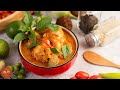 Restaurant Style Thai Red Chicken Curry