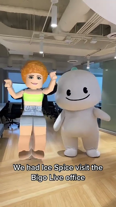 Wow so cool to have Ice Spice visit the Bigo Live office ☺️ #duet