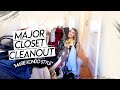 EXTREME CLOSET CLEANOUT! A Marie Kondo Style Decluttering for Spring!