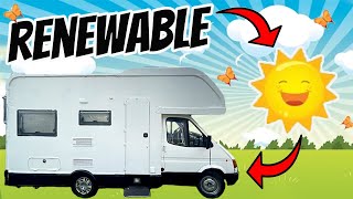 Old £1000 Motorhome Gets Free Electricity